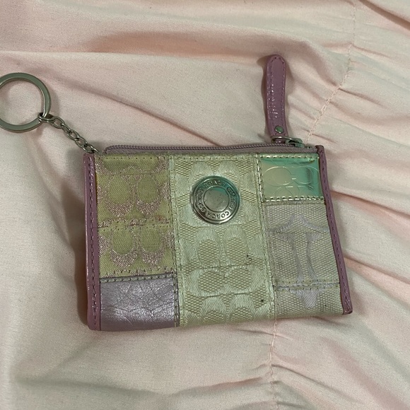Coach coin purse wallet Purple and pink - Picture 3 of 7